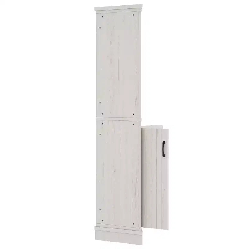 GDFStudio Aetheron Rustic Wooden Tall Corner Cabinet