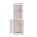 GDFStudio Aetheron Rustic Wooden Tall Corner Cabinet