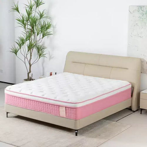 GDFStudio Cecil 12 Memory Foam Cool Knitted Cover Individual Pocket Hybrid Mattress