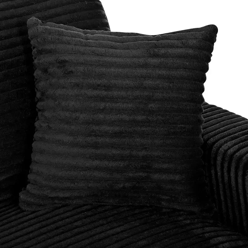 Christopher Knight Home Alkrista Corduroy Upholstered 64W Double Chaise Lounge